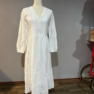 Zara White Dress “The Mariah Dress”
